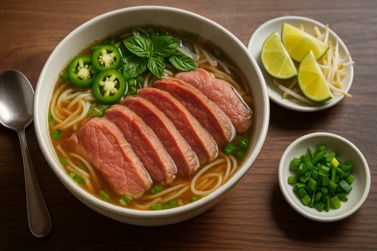eye round steak pho