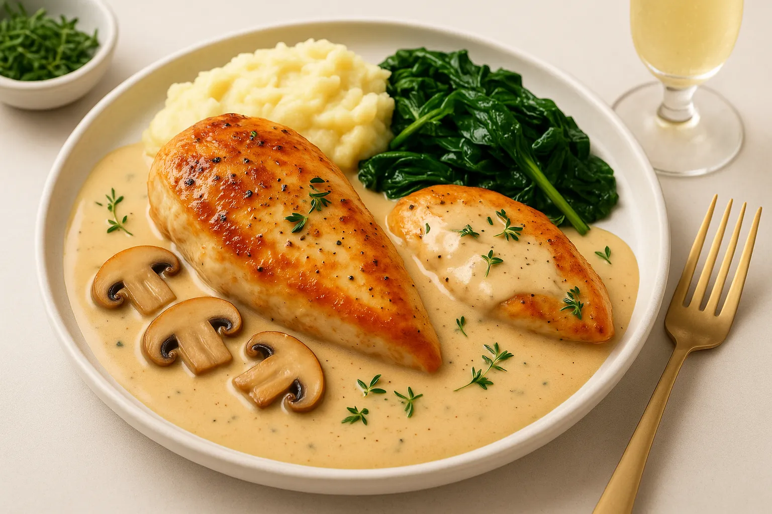 champagne chicken recipe