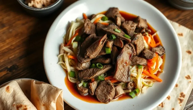 moo shu beef