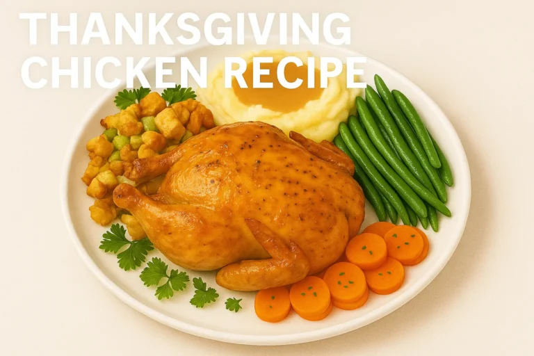 thanksgiving chicken recipe